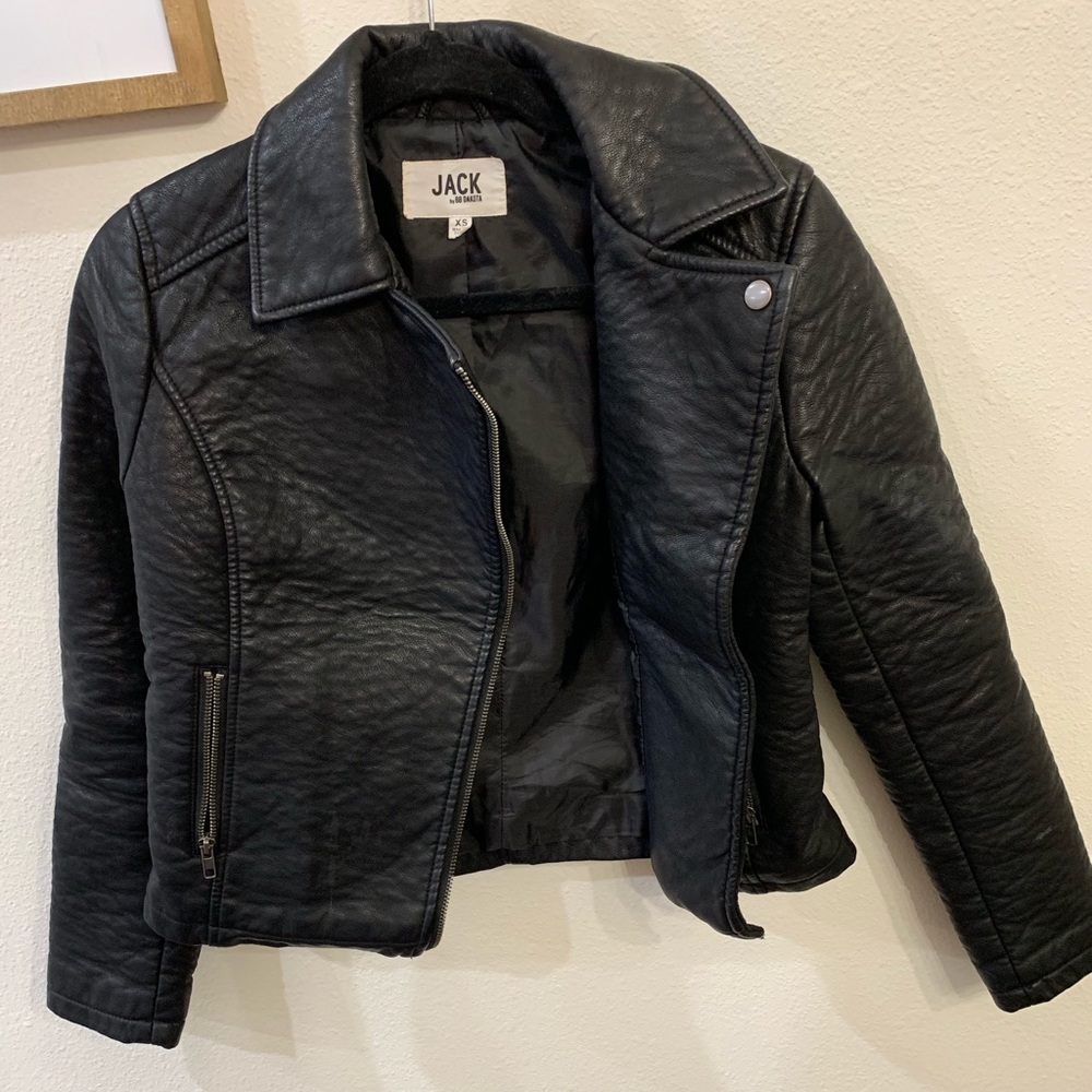 Leather jacket